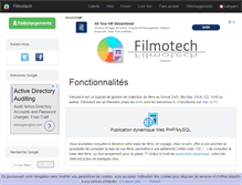 Tablet Screenshot of filmotech.fr